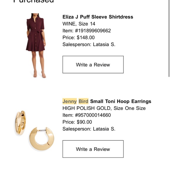 Jenny Bird gold hoop buggies - Picture 5 of 5